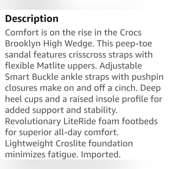 NWOT Brooklyn High Wedge Literide Adjustable Sandle Snake Print W7 Comfort - Picture 2 of 13